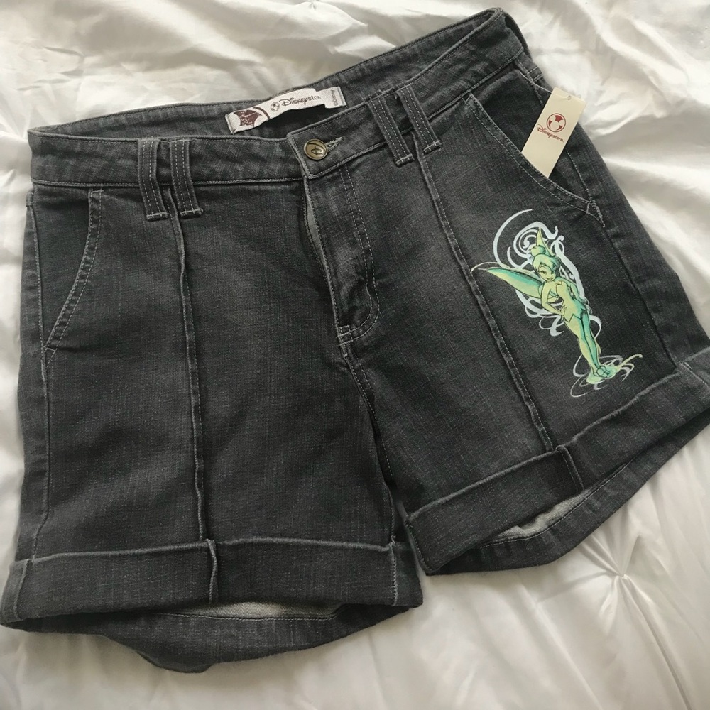 VINTAGE Tinker-bell Denim Shorts